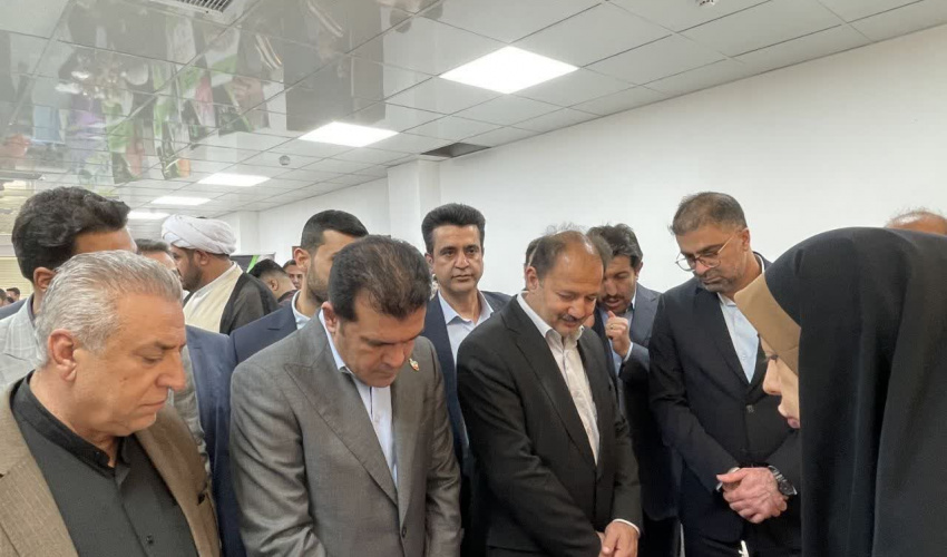 بازدید معاون علمی، فناوری و اقتصاد دانش‌بنیان ریاست جمهوری از شرکت‌های دانش‌بنیان دانشگاه فسا